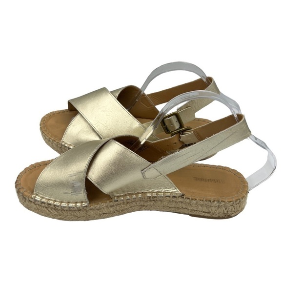 SOLUDOS Eloise Espadrille Sandals Platinum - Picture 9 of 16
